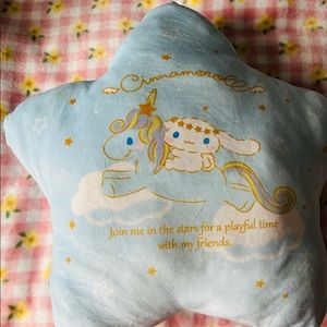 Cute Dreaming Cinnamoroll Star Pillow ⭐️